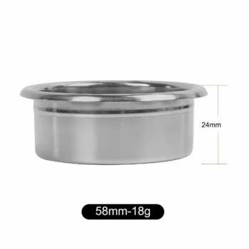 KissHome Espresso Coffee Filter Basket Portafilter Double Layer 58mm - KH304 Gambar produk KissHome Espresso Coffee Filter Basket Portafilter Double Layer 58mm - KH304