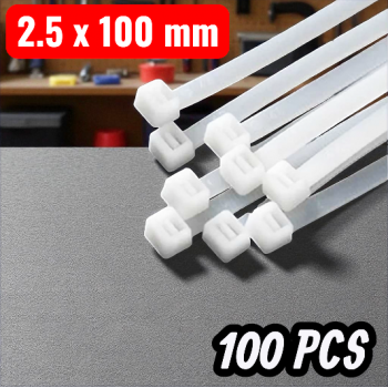 Gambar produk Taffware Kabel Ties Cable Nylon Multifunction 100 PCS 2.5x100mm - YQ835