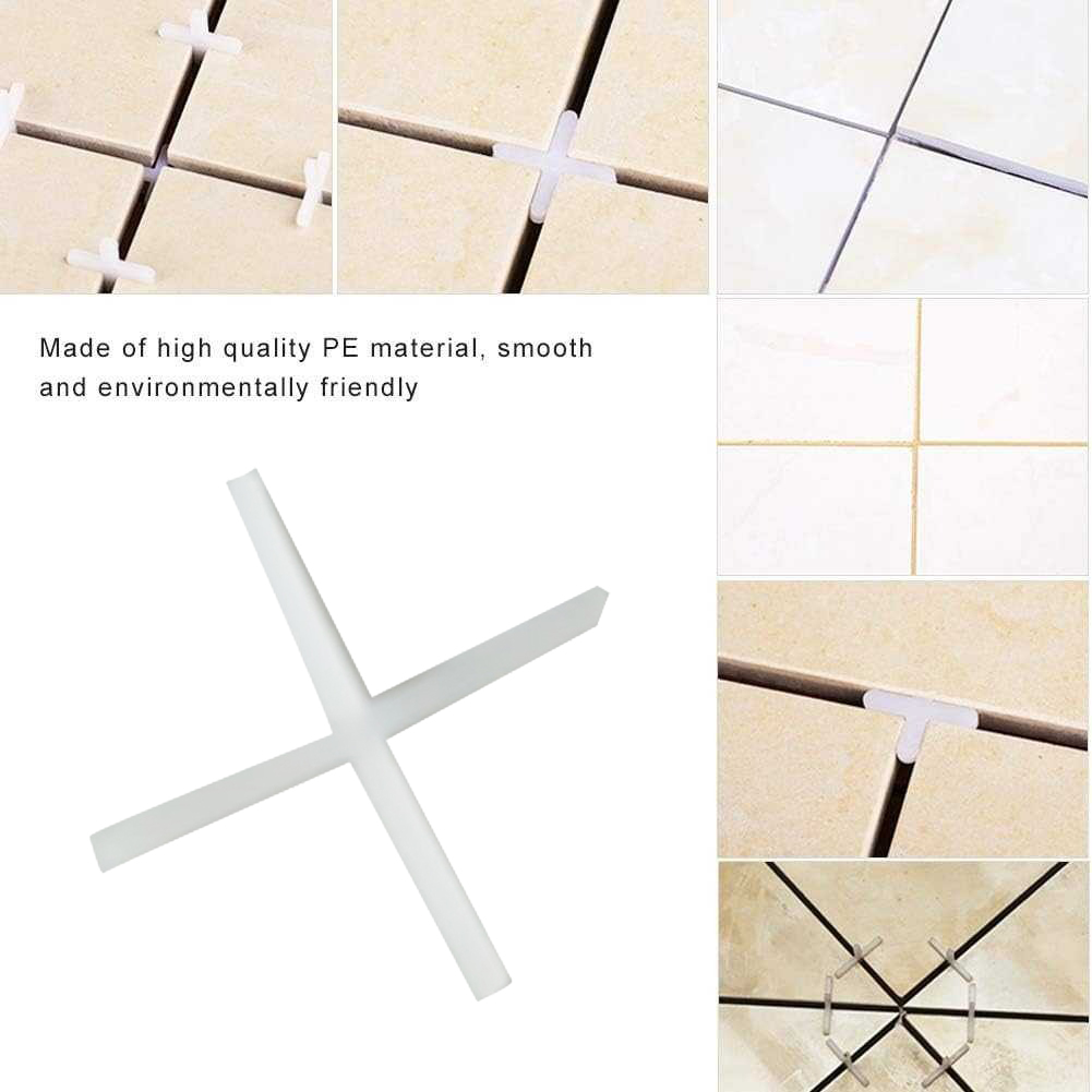Gambar produk Yueqing Alat Bantu Pasang Keramik Lantai Tile Spacer Ceramic 100 PCS 1.0mm - Y0180