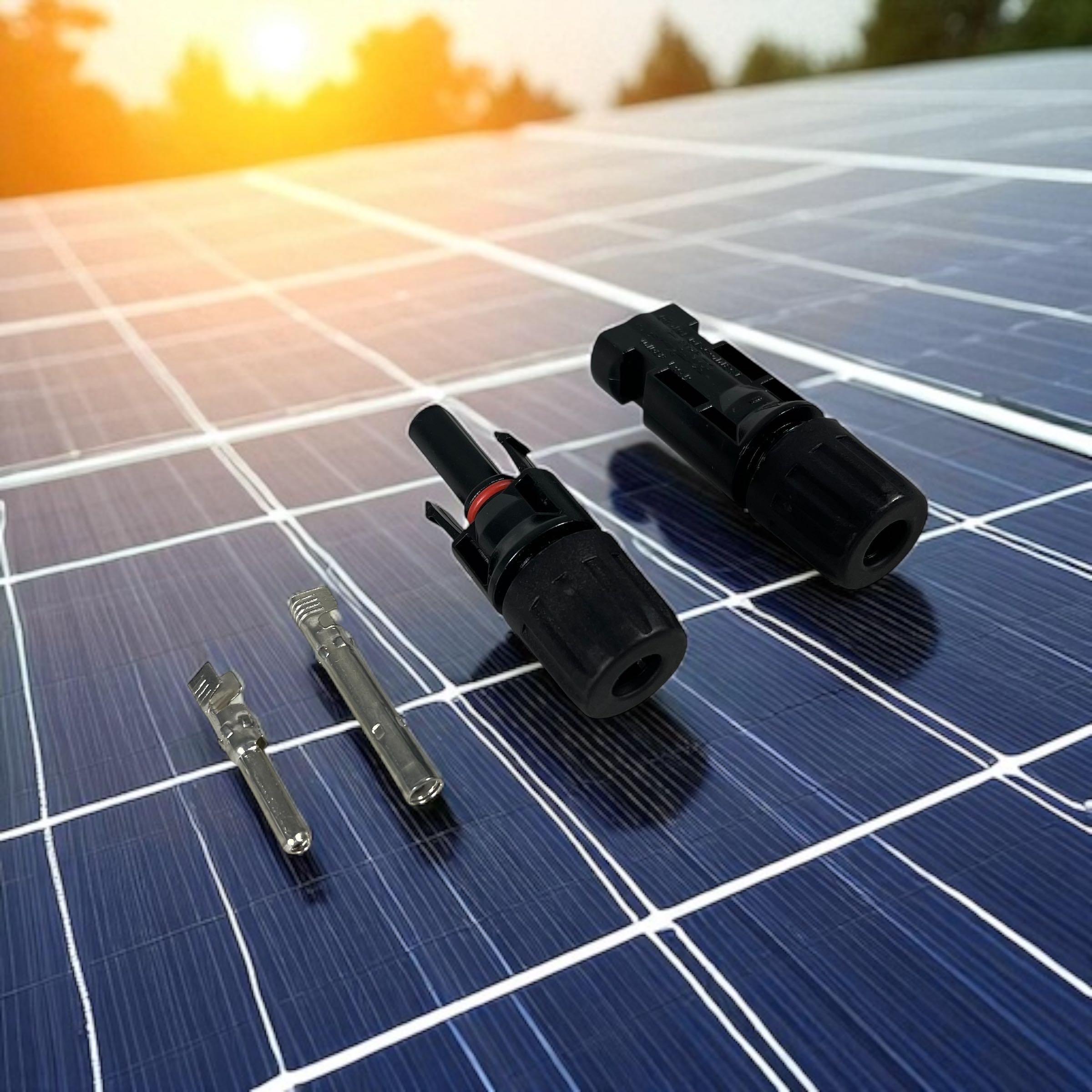 Gambar produk Konektor MC4 Male Female untuk Solar Panel 10 Pasang