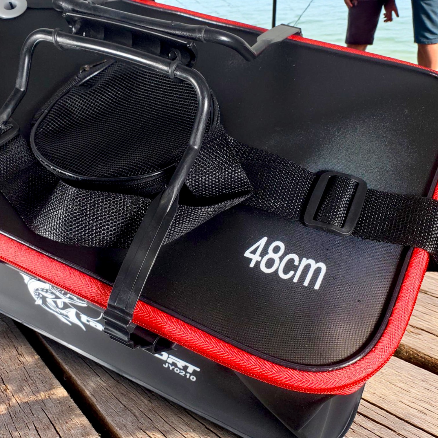 TaffSPORT Tas Memancing Fishing Bucket Water Container 48cm - JY0210 Gambar produk TaffSPORT Tas Memancing Fishing Bucket Water Container 48cm - JY0210