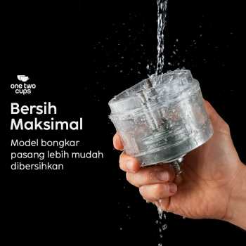 Gambar produk One Two Cups Penggiling Kopi Elektrik Coffee Grinder Adjustable 155ml - ZT-003