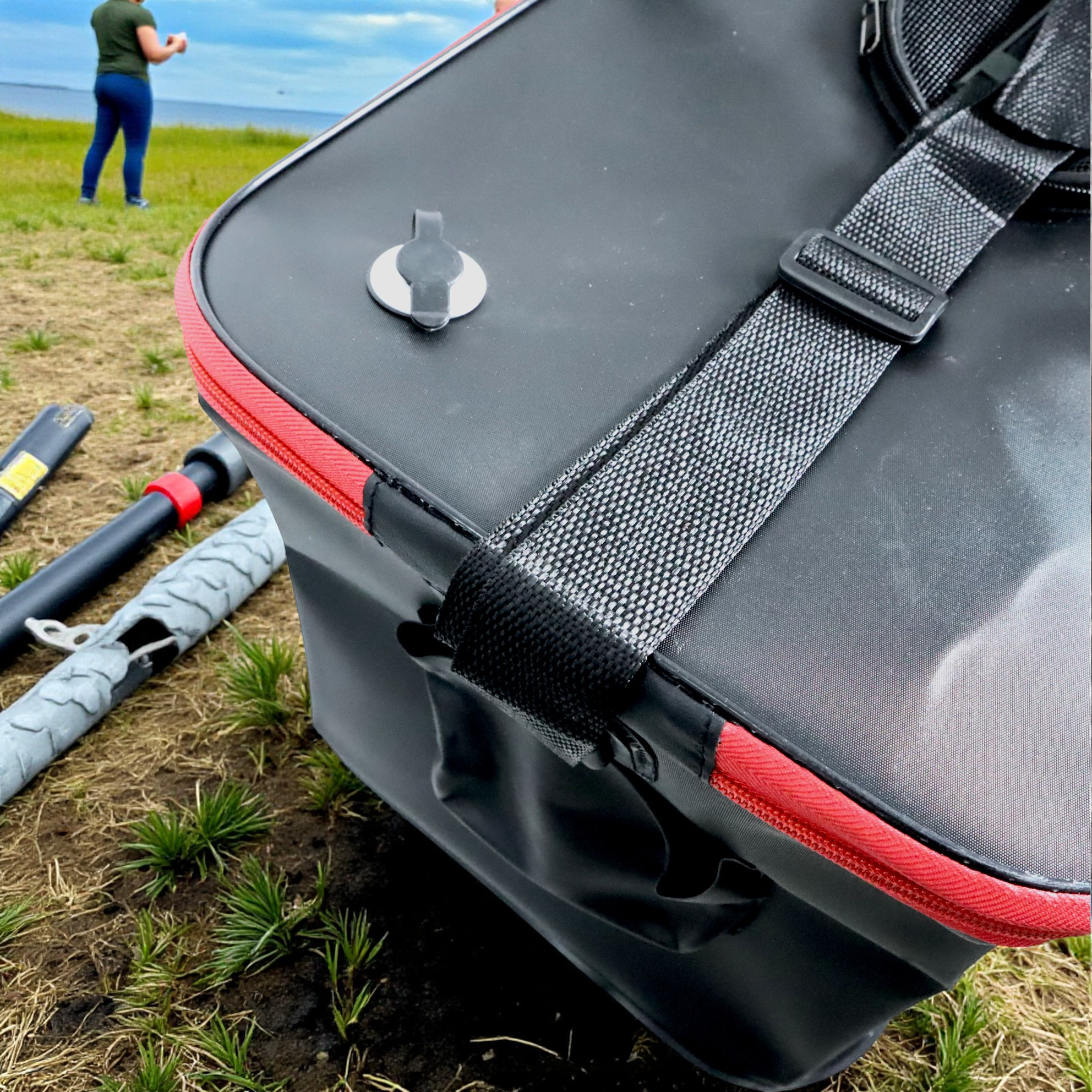 Gambar produk TaffSPORT Tas Perlengkapan Memancing Portable Fishing Bucket 60cm - JY0210