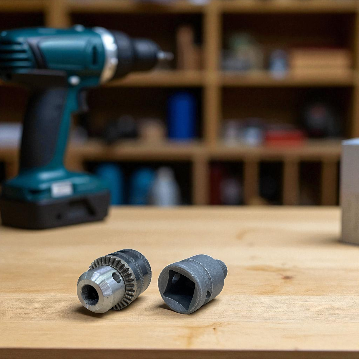 LIXIU Adaptor Bor Drill Machine Chuck Key Converter Connecting 1.5-10mm 3/8-24UNF - XI1 Gambar produk LIXIU Adaptor Bor Drill Machine Chuck Key Converter Connecting 1.5-10mm 3/8-24UNF - XI1