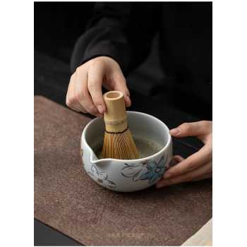 Gambar produk BAKUJIN Mangkuk Matcha Bowl Chawan Single Ceramic 500ml - B-500