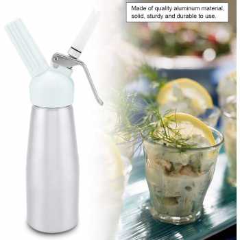Gambar produk Januel Dispenser Whipped Cream Whipper Dekorasi Kue Aluminium 500ml - Jn14