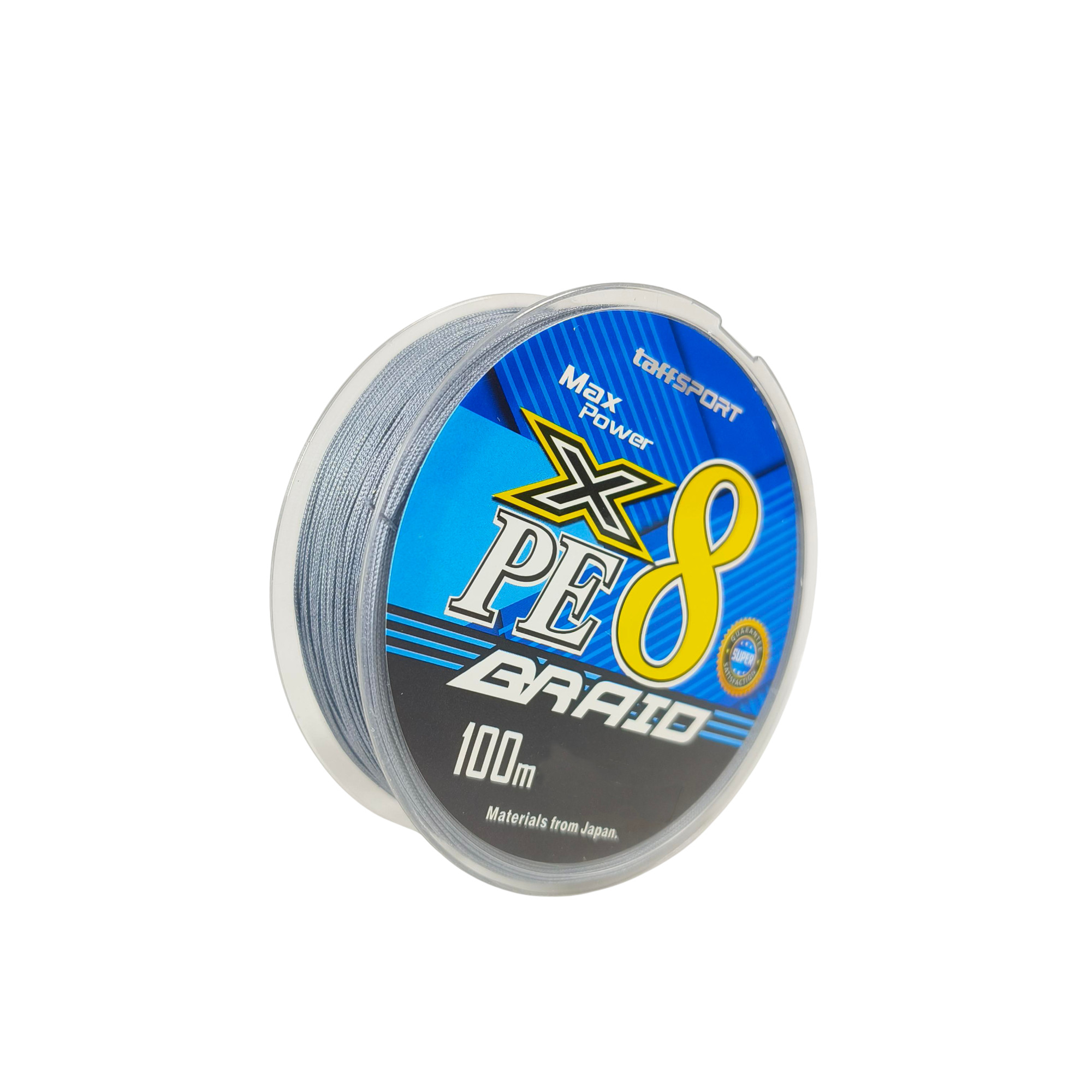 Gambar produk TaffSPORT Senar Pancing PE 8 Braided Strand Fishing Line 100M 8.0 - X8