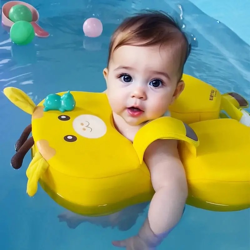 Gambar produk KLEYOU Pelampung Renang Bayi 6-36 Bulan Non Inflatable Pearl Foam - H019