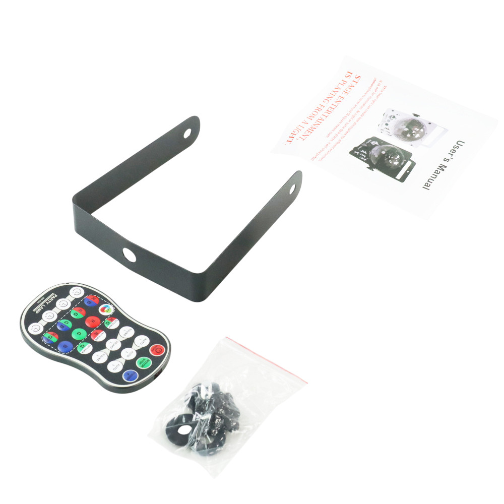 Gambar produk CAIYUE Lampu Proyektor Panggung LED RGB Disco 240V with Remote Control - M-RGB-60A