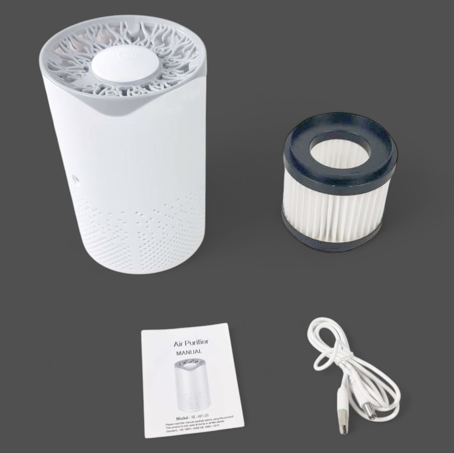 Gambar produk NOBICO Air Purifier UV Light 360 Degree Silent Noise HEPA Filter - BC-AP-01