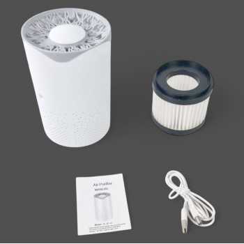 Gambar produk NOBICO Air Purifier UV Light 360 Degree Silent Noise HEPA Filter - BC-AP-01