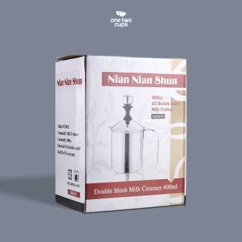 One Two Cups Gelas Kopi Milk Frother Stainless Steel 400ml - WZ0011 Gambar produk One Two Cups Gelas Kopi Milk Frother Stainless Steel 400ml - WZ0011