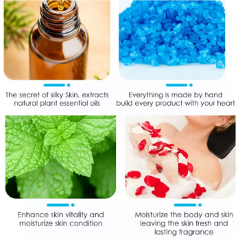 Gambar produk Biutte.co Garam Mandi Spa Aromaterapi Bath Salt 110g Rose - HK110