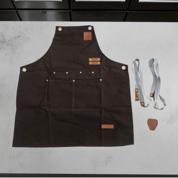 Gambar produk One Two Cups Celemek Masak Apron Anti Air dengan Kantong - SP01