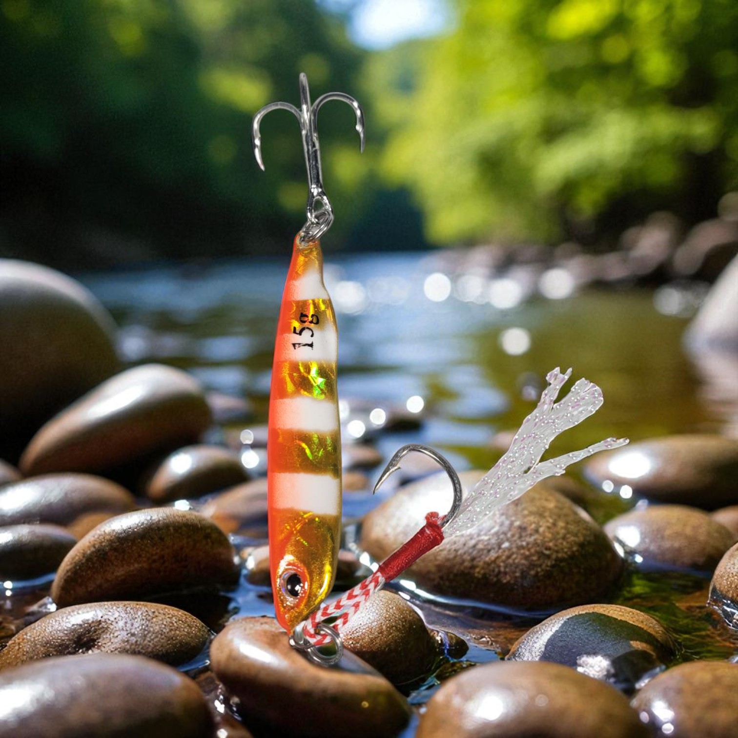 Gambar produk Atriptime Umpan Pancing Ikan Fishing Artificial Bait Night Light 15g - S1BF900