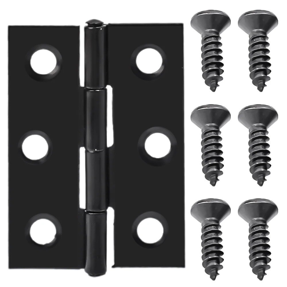 Gambar produk KitTrader Engsel Pintu Lemari Kabinet Door Hinge 4 Hole 44x32mm 20 PCS - KT20
