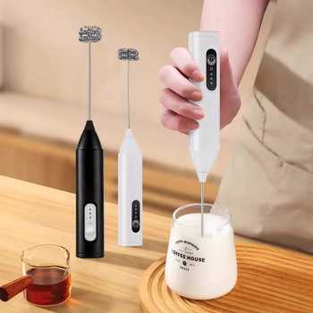 Gambar produk Frofro Hand Mixer Mini Pengocok Telur Kopi Milk Frother 300mAh - INU162