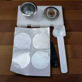 Gambar produk iCafilas Refillable Coffee Capsule Stainless Steel 1 PCS for Nespresso