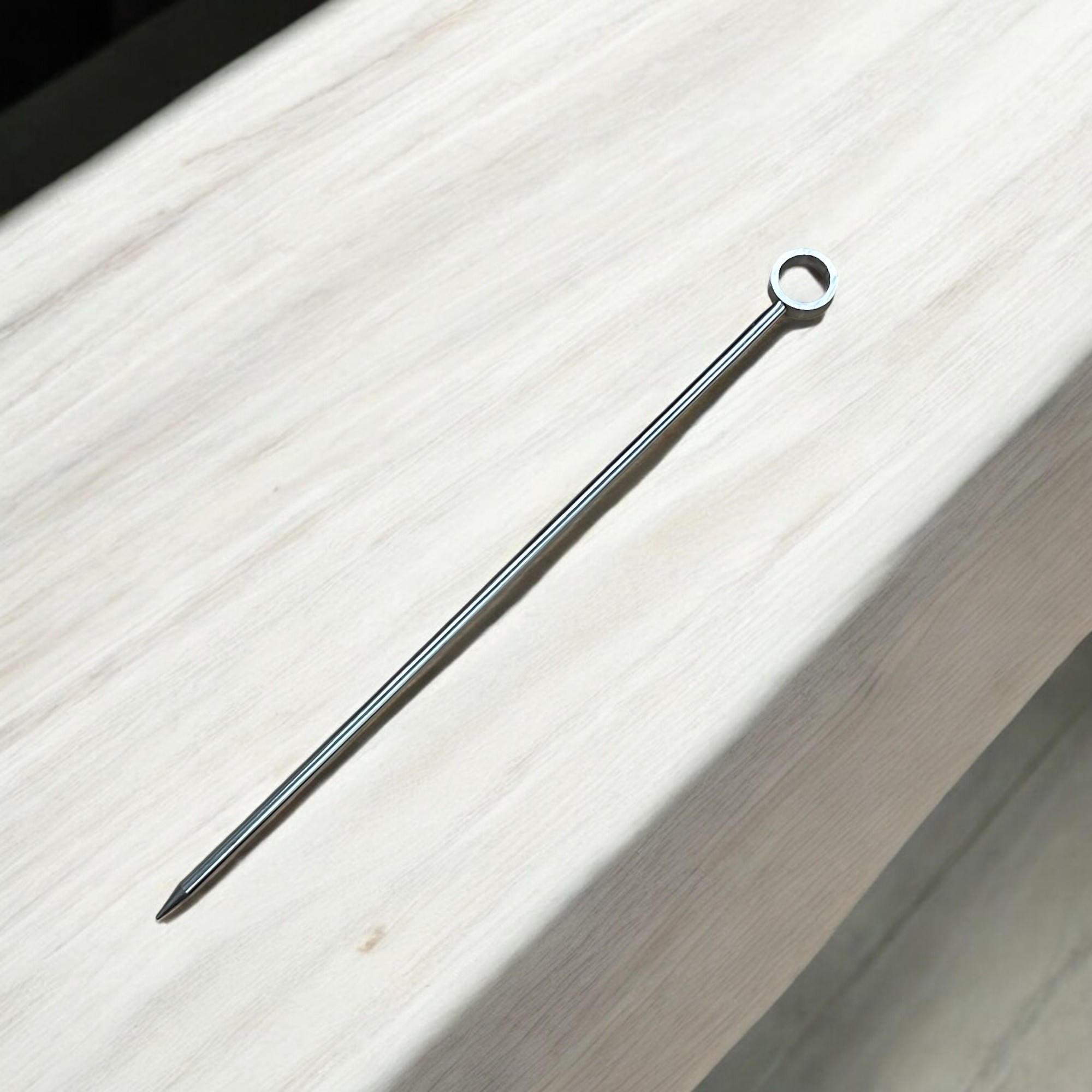 Gambar produk JUWI Tusukan Buah Cocktail Pick Garnish Decoration Stainless Steel 304 Ring - J-105