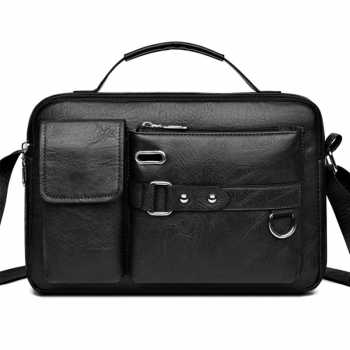 Gambar produk CarlKimu Tas Selempang Pria Kulit PU Leather Shoulder Crossbody Bag - CK-28