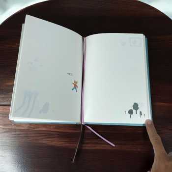Gambar produk DingDongTu Buku Diary 365 Hari Daily Journal Hard Cover 128 Lembar - DDT-4083
