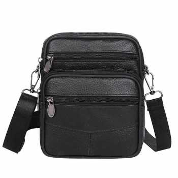 Gambar produk SAKUCI Tas Selempang Pria Kulit PU Leather Shoulder Crossbody Bag - S18