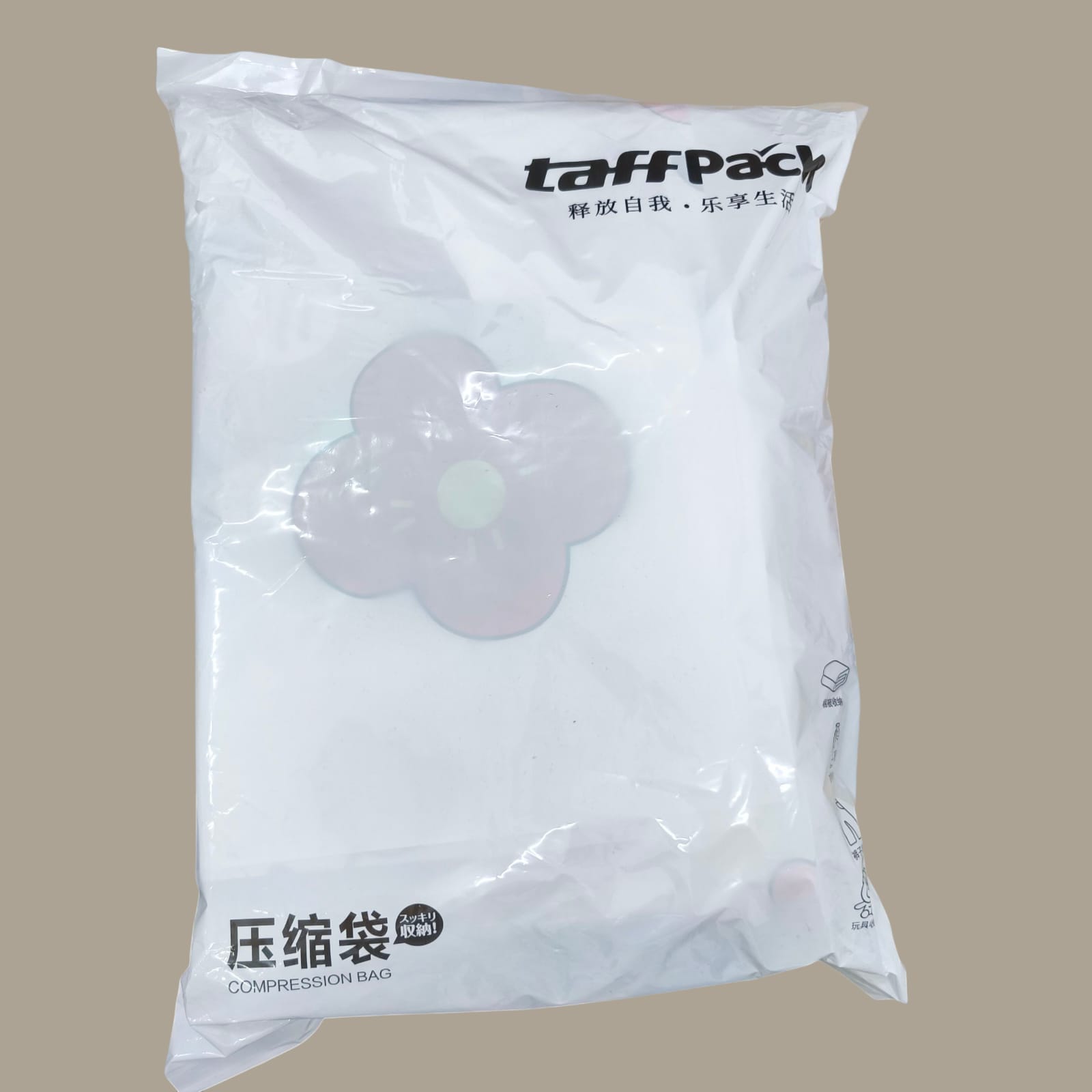Gambar produk TaffPACK Kantong Plastik Vakum Pakaian 8 PCS with Electric Pump - TF-90