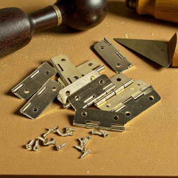 Gambar produk KitTrader Engsel Pintu Lemari Kabinet Door Hinge 4 Hole 21x30mm 10 PCS - KT519