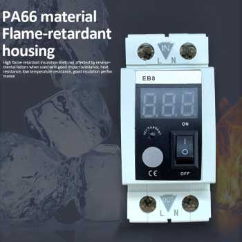 NR Adjustable Current Limiter Digital Pembatas Arus Listrik 40A 300VAC - EB8