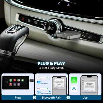 Gambar produk SPEDAL Wireless CarPlay Adapter USB Dongle Android Auto Bluetooth - OT110
