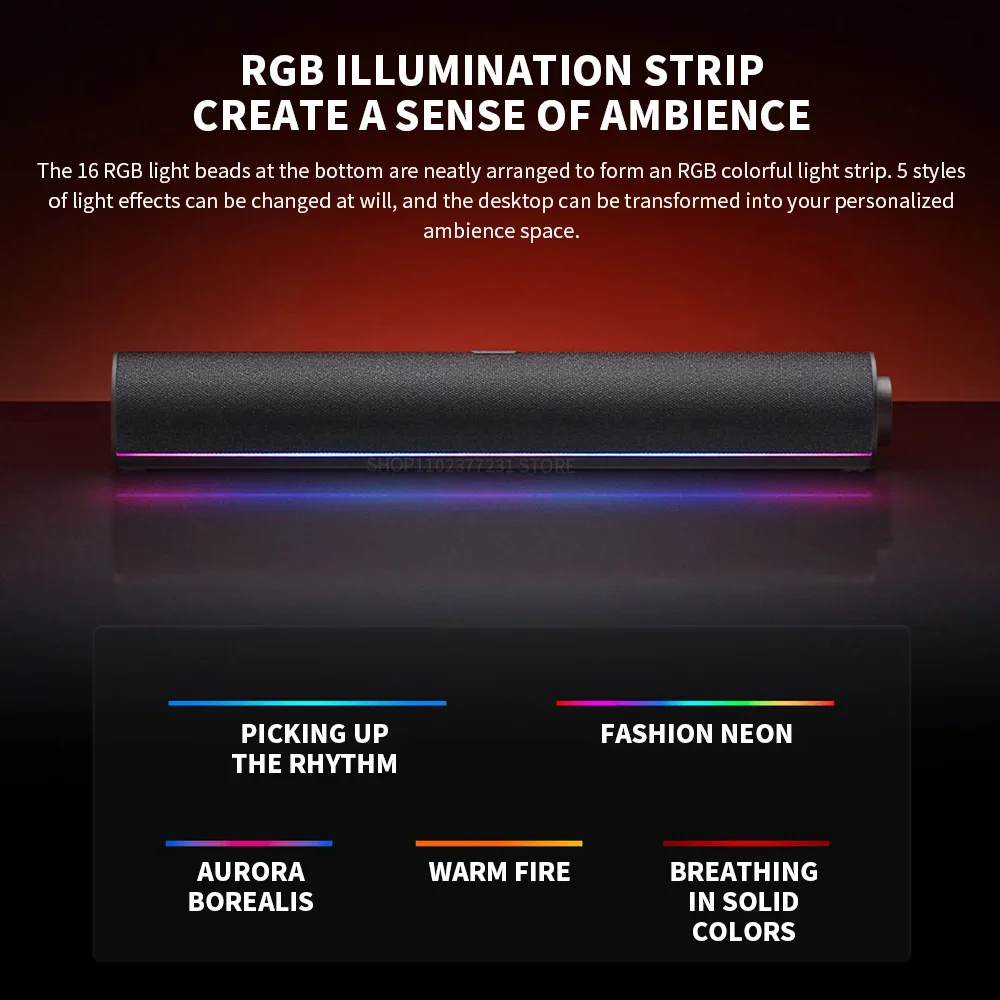 Gambar produk Redmi Desktop Speaker Bluetooth Stereo Dual Channel RGB 25W