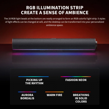 Gambar produk Redmi Desktop Speaker Bluetooth Stereo Dual Channel RGB 25W