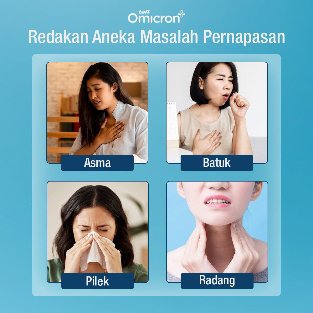 Gambar produk TaffOmicron Alat Terapi Pernapasan Ultrasonic Nebulizer Portable - MY-520A