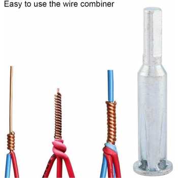 Gambar produk HALOJAJU Mata Bor Wire Twisting Twister Penyambung Kabel 5 Hole - X201