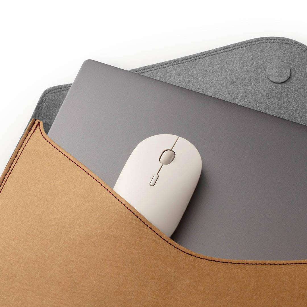 Gambar produk Xiaomi Mouse Wireless Dual Mode Bluetooth 2.4GHz 2400 DPI Silent Click - XMBXSB01YM
