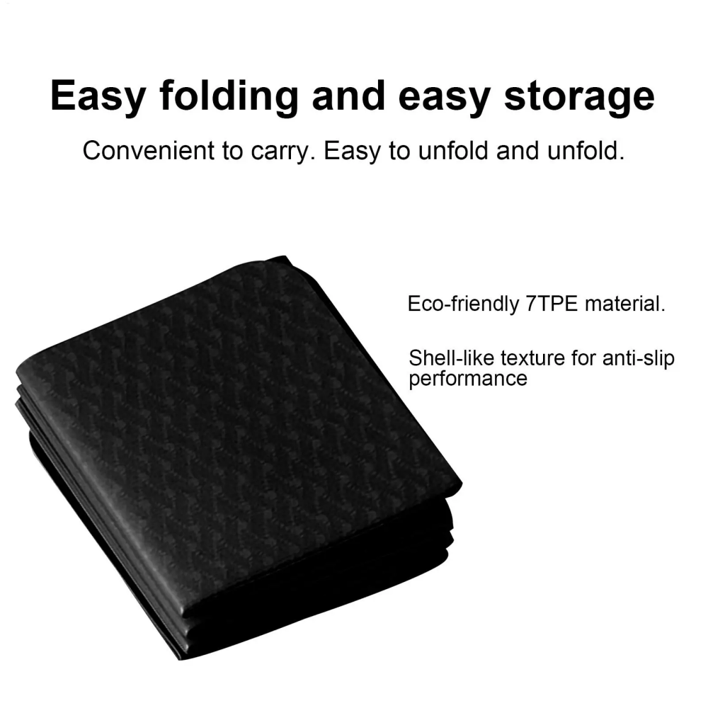 Gambar produk LOOZYKIT Matras Yoga Mat Lipat Anti Slip TPE Double Side 180x61cm - LK-3MM