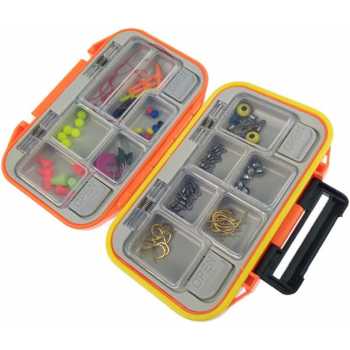 Gambar produk TORSD Kotak Kail Pancing Fishing Hook Storage Box 12 Grid Waterproof - T73