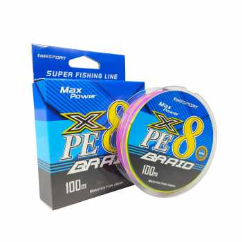 Gambar produk TaffSPORT Senar Pancing PE 8 Braided Strand Fishing Line 100M 7.0 - X8