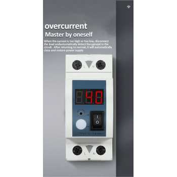 Gambar produk INAR Adjustable Current Limiter Digital Pembatas Arus Listrik 40A 220V - IN914