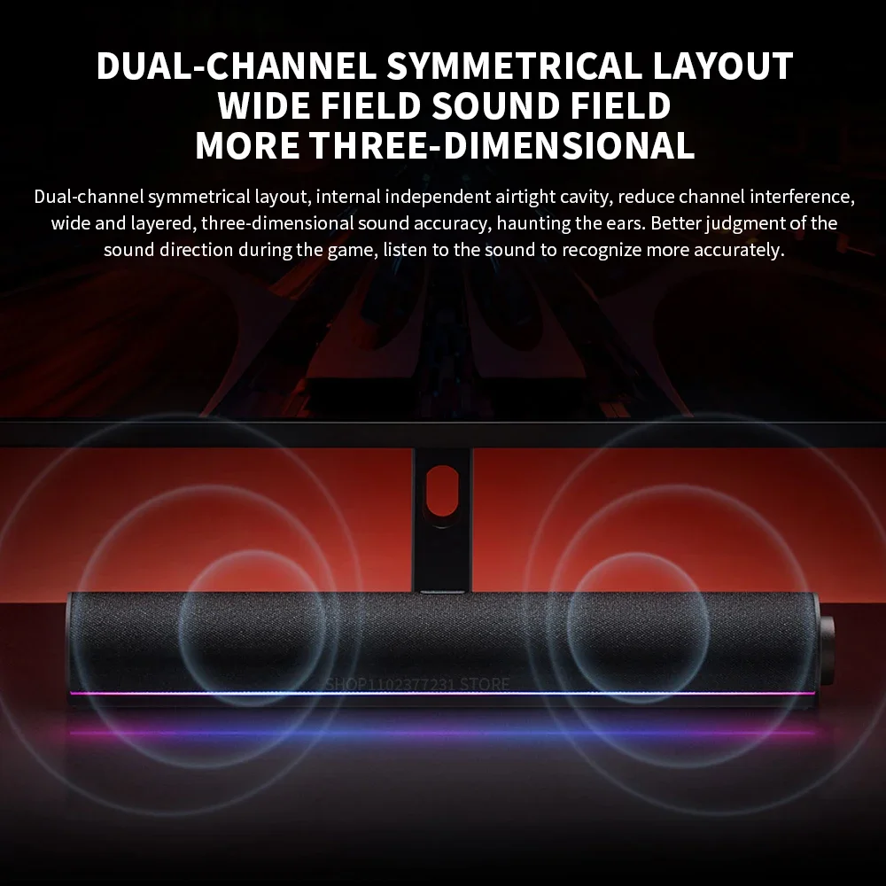 Gambar produk Redmi Desktop Speaker Bluetooth Stereo Dual Channel RGB 25W