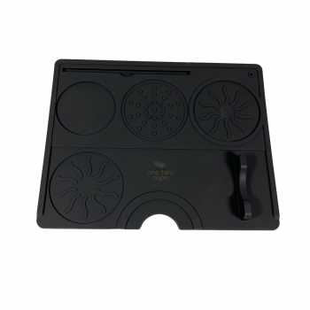 One Two Cups Tamping Mat Espresso Silicone Alas Tamper Portafilter - S24 Gambar produk One Two Cups Tamping Mat Espresso Silicone Alas Tamper Portafilter - S24