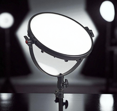 Gambar produk TOLIFO Lampu Kamera Foto Video Flashlight Studio Circle LED RGB 60W - R-S60RGB