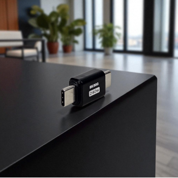 Gambar produk HUYA OTG Adapter Converter USB Type C Male to Male 80Gbps 240W Straight - MO10