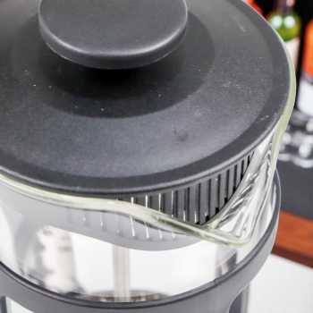 Gambar produk One Two Cups French Press Coffee Maker Pot Plunger Glass 350ml - KG73I