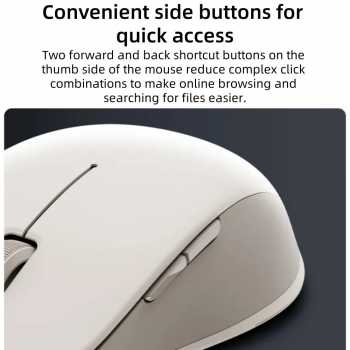 Gambar produk Xiaomi Mouse Wireless Dual Mode Bluetooth 2.4GHz Silent Click - XMSMSB01YM