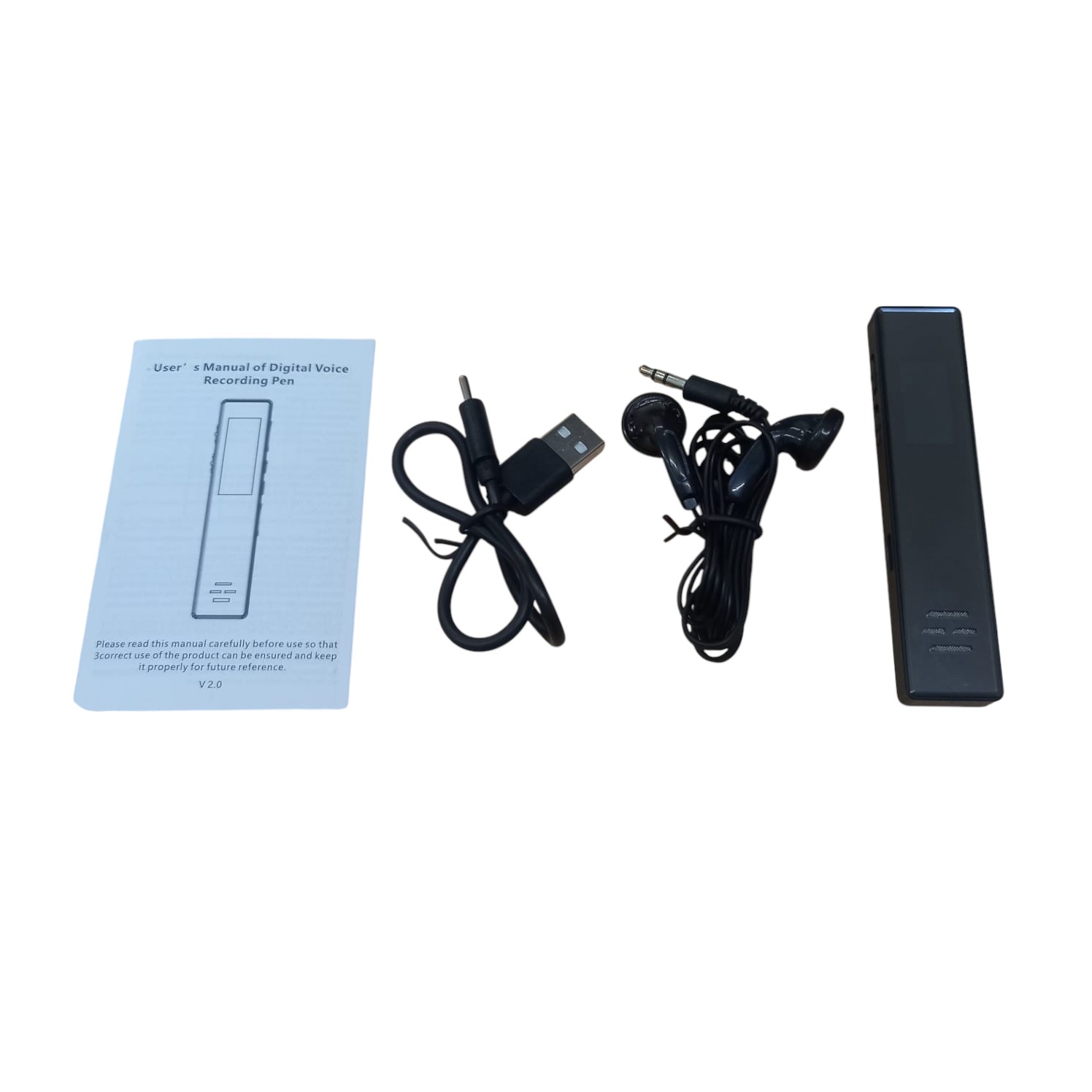 Gambar produk MROBO Perekam Suara Audio Digital Voice Recorder 1536K 16GB - A10