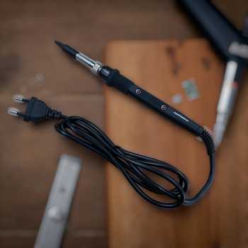 Taffware Solder Listrik Digital LCD Adjustable Temp Soldering 80W - 908V