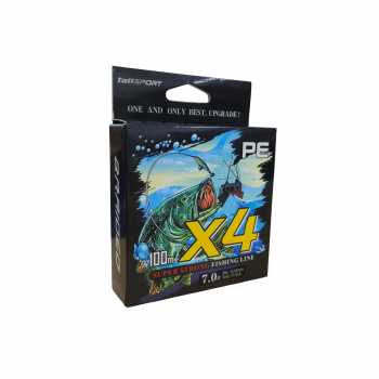 Gambar produk TaffSPORT Senar Pancing PE 4 Braided Strand Fishing Line 100M 7.0 - X4