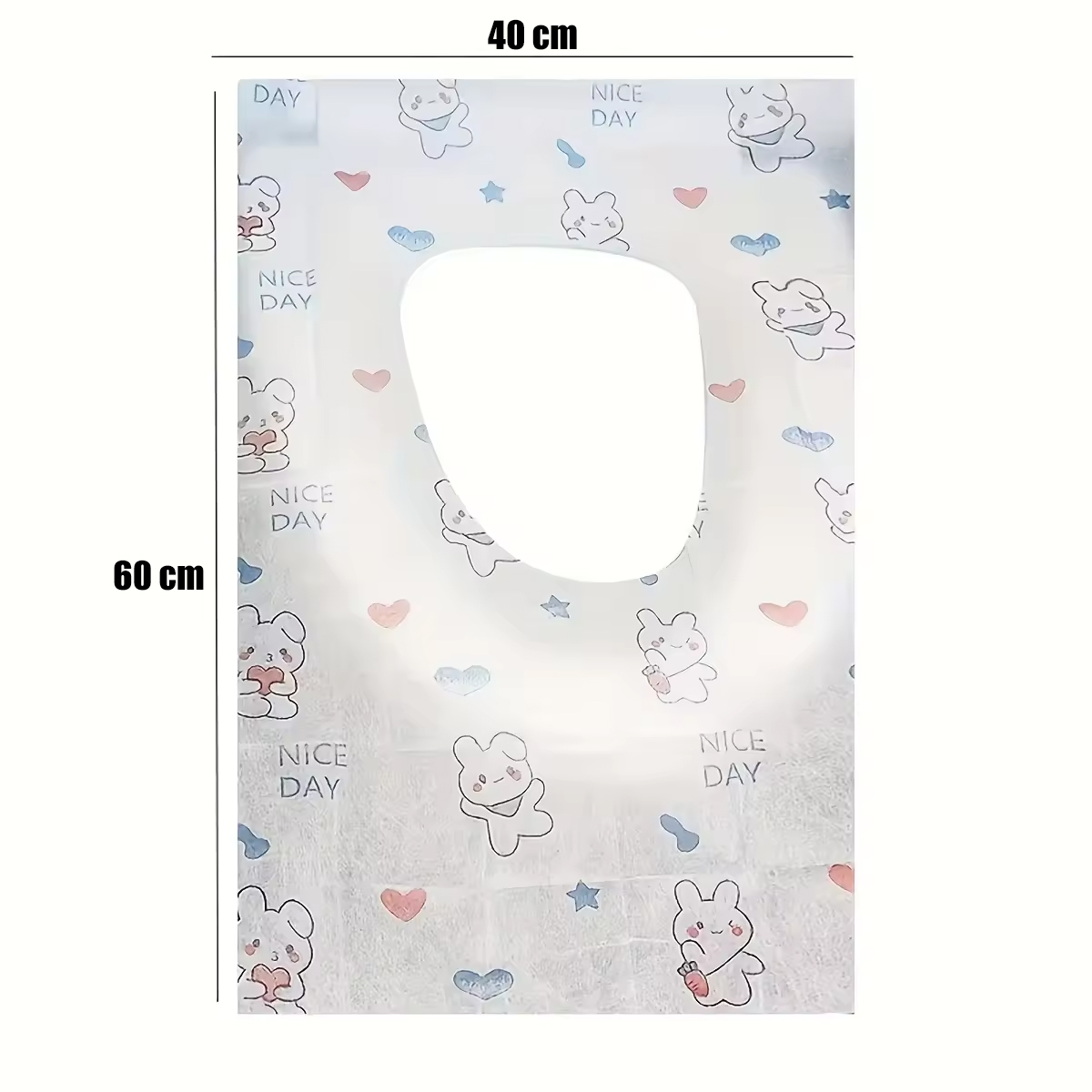 FMA Disposable Toilet Seat Covers for Travel Public Bathrooms 10 PCS - FM-FF10 Gambar produk FMA Disposable Toilet Seat Covers for Travel Public Bathrooms 10 PCS - FM-FF10