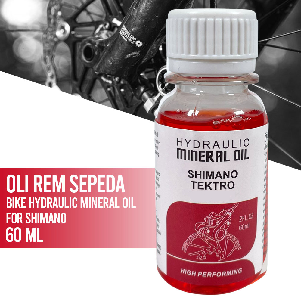 Gambar produk TaffSPORT Oli Rem Sepeda Hydraulic Mineral Brake Oil 60ml for Shimano - DT01